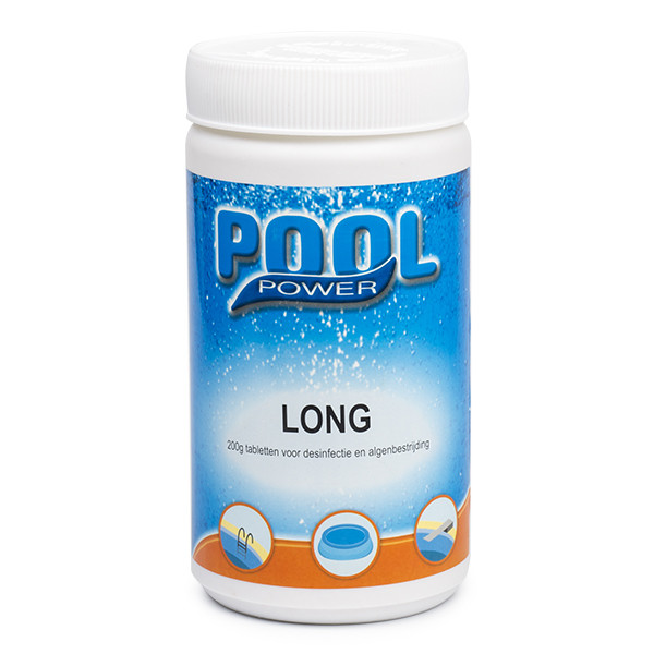 Pool Power Chloortabletten | Pool Power | Traag oplosbaar (200 gram, 5 stuks) 7010012124 K170115178 - 1