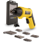 Accu schroevendraaier | Powerplus (3.6V, 37 accessoires, Opbergkoffer, Ingebouwde accu)
