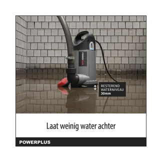 Powerplus Dompelpomp | Powerplus | 13000 ltr/u (750 W, Draaghandvat, Vlotterschakelaar) POWEW67906 K170114239 - 2