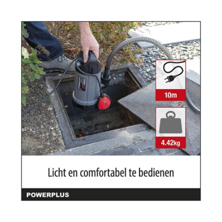 Powerplus Dompelpomp | Powerplus | 13000 ltr/u (750 W, Draaghandvat, Vlotterschakelaar) POWEW67906 K170114239 - 3