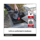 Powerplus Dompelpomp | Powerplus | 13000 ltr/u (750 W, Draaghandvat, Vlotterschakelaar) POWEW67906 K170114239 - 3
