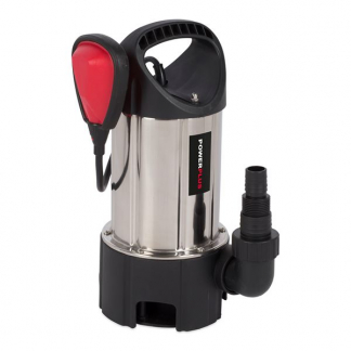 Powerplus Dompelpomp | Powerplus | 7500 ltr/u (400 W, Inox, Draaghandvat, Vlotterschakelaar) POWEW67912 K170114240 - 1