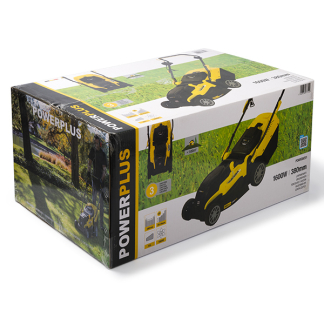 Powerplus Elektrische grasmaaier | Powerplus | 38 cm (1600W, 5 standen, Opvangbak, Mulchfunctie) POWXG6251 K170116526 - 3
