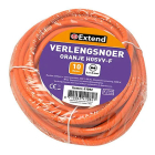 ProCable Buiten verlengsnoer | ProCable | 10 meter (IP44, Oranje) 41082 K180102112 - 2