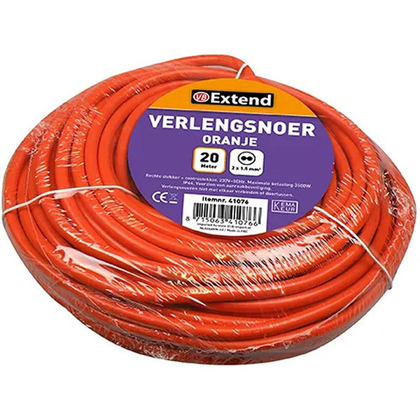 ProCable Buiten verlengsnoer | ProCable | 20 meter (IP44, Met klepje) 41076 K180102114 - 3