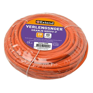 ProCable Buiten verlengsnoer | ProCable | 20 meter (IP44, Oranje) 41095 K180102113 - 4