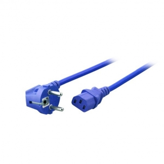 ProCable C13 kabel | ProCable | 1.8 meter (Haaks, Blauw) EK588BL.1.8 EK588BL.1.8V2 K010803200 - 1
