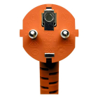 ProCable C13 kabel | ProCable | 1.8 meter (Haaks, Oranje) EK588OR.1.8V2 EK588OR.18 K010803202 - 2