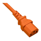 ProCable C13 kabel | ProCable | 1.8 meter (Haaks, Oranje) EK588OR.1.8V2 EK588OR.18 K010803202 - 4