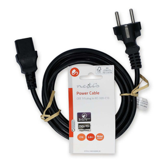 ProCable C13 kabel | ProCable | 2 meter 50098 CEGL10030BK20 CEGP10030BK20 N010803000 - 3