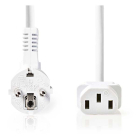 ProCable C13 kabel | ProCable | 2 meter (Haaks, Wit) 95140 CEGL10000WT20 CEGP10000WT20 N010803036 - 3