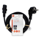 ProCable C13 kabel | ProCable | 2 meter (Haaks, Zwart) 50077 CEGL10000BK20 CEGP10000BK20 N010803018 - 3