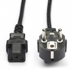C13 kabel | ProCable | 2 meter (Haaks, Zwart)