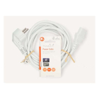 ProCable C13 kabel | ProCable | 3 meter (Haaks, Wit) 95141 CEGL10000WT30 CEGP10000WT30 N010803037 - 3