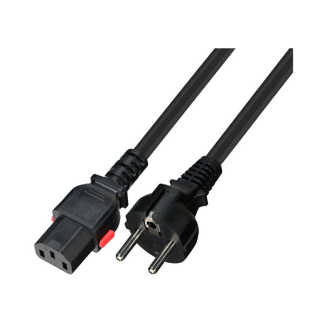 ProCable C13 kabel | ProCable | 3 meter (SelfLock) 7102-L-3.0M-GERADE K010803225 - 1