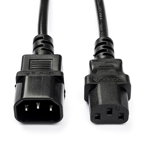 ProCable C14 naar C13 verlengkabel | ProCable | 2 meter CEGL10500BK20 CEGP10500BK20 N010806000 - 1