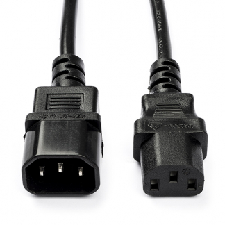 ProCable C14 naar C13 verlengkabel | ProCable | 2 meter CEGL10500BK20 CEGP10500BK20 N010806000 - 1