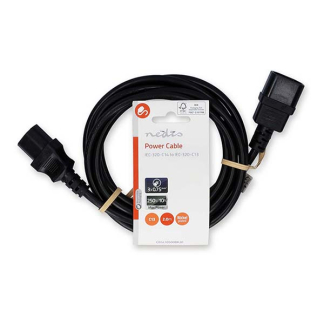 ProCable C14 naar C13 verlengkabel | ProCable | 2 meter CEGL10500BK20 CEGP10500BK20 N010806000 - 4