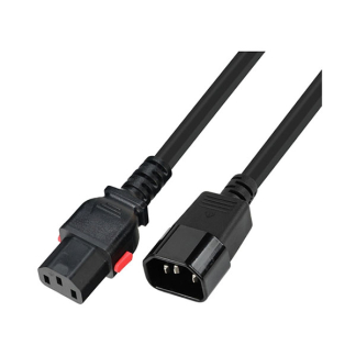 ProCable C14 naar C13 verlengkabel | ProCable | 2 meter (SelfLock) 7100-L-2.0M K010803230