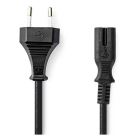 C7 kabel | 0.5 meter (Zwart)