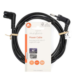 ProCable C7 kabel | 2 meter (Haaks, Links/rechts) 97350 CEGL11055BK20 PCGB11055BK20 PCGP11055BK20 K010806185 - 3