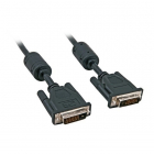 DVI-D kabel | ProCable | 3 meter (Dual Link, 100% koper, Verguld, Zwart)