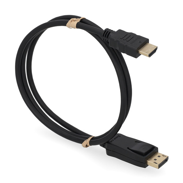 ProCable DisplayPort naar HDMI kabel | 1 meter (4K@30Hz) 11.99.5785 51956 64835 K5561HQSW.1 K010403041 - 2