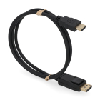 ProCable DisplayPort naar HDMI kabel | 1 meter (4K@30Hz) 11.99.5785 51956 64835 K5561HQSW.1 K010403041 - 2
