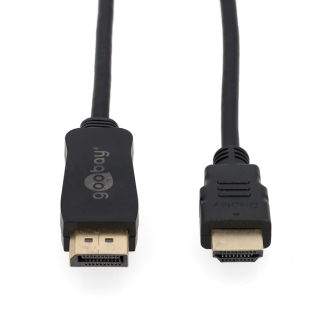 ProCable DisplayPort naar HDMI kabel | 1 meter (4K@30Hz) 11.99.5785 51956 64835 K5561HQSW.1 K010403041