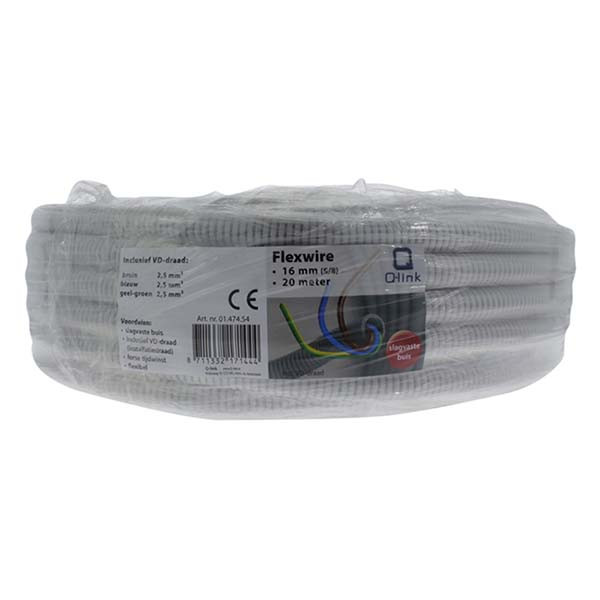 ProCable Elektrabuis met draad | Flexibel | 20 meter (Ø 16 mm, 3-aderig) 0147454 K180100003 - 4
