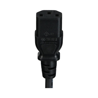 ProCable Flexibele C13 stroomkabel | ProCable | 1 meter 7102-1.0M-GERADE-UF K010803210 - 3