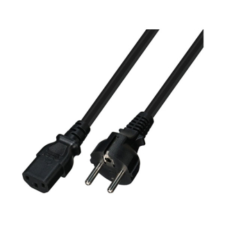 ProCable Flexibele C13 stroomkabel | ProCable | 3 meter 7102-3.0M-GERADE-UF K010803211 - 1