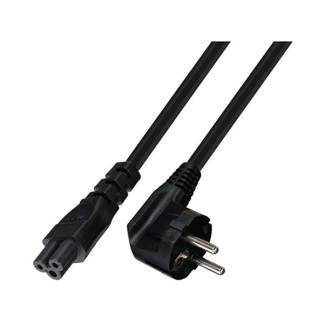 ProCable Flexibele C5 voedingskabel | ProCable | 1 meter (Haaks) 7135-1.0M-UF K010803215