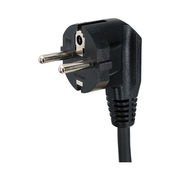ProCable Flexibele C5 voedingskabel | ProCable | 1 meter (Haaks) 7135-1.0M-UF K010803215 - 2
