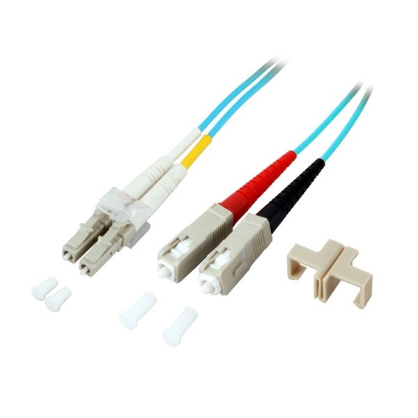 ProCable Glasvezelkabel OM3 - LC/SC - 0.5 meter (Duplex, 50/125μm) O0314.0.5 K010701099 - 1