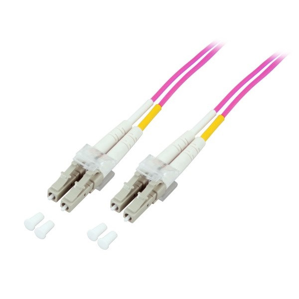 ProCable Glasvezelkabel OM4 - LC/LC - 0.5 meter (Duplex, 50/125μm) O0319.0.5 K010701048 - 1
