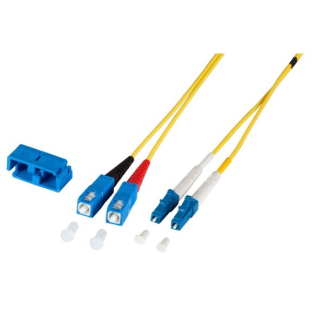 ProCable Glasvezelkabel OS2 - LC/SC - 0.5 meter (Duplex, 9/125μm) O0360.0.5 K010701122 - 