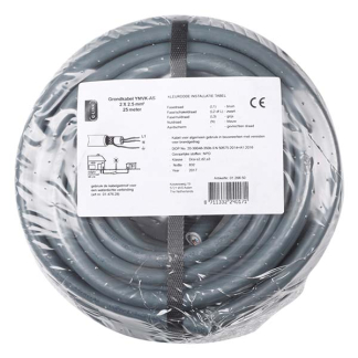ProCable Grondkabel | 2x 2.5 mm² | YMVK-as | 25 meter 0126650 17201 K180001509 - 3