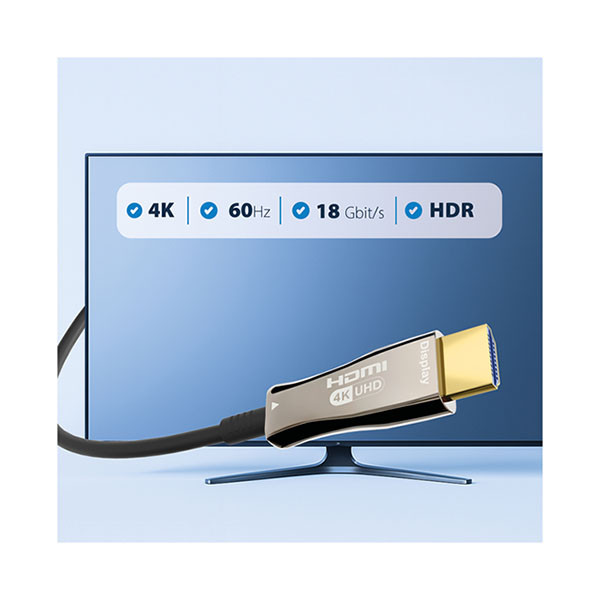 ProCable HDMI kabel 2.0 | ProCable | 10 meter (4K@60Hz, Glasvezel, HDR) HDMI-20-00007 K010803270 - 3