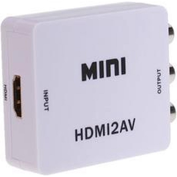 Tulp naar HDMI omvormers HDMI kabels HDMI naar Tulp adapter (Full hdmi tulp omvormer tulp omvormer kabel naar usb naar omvormer converter Kabelshop.nl