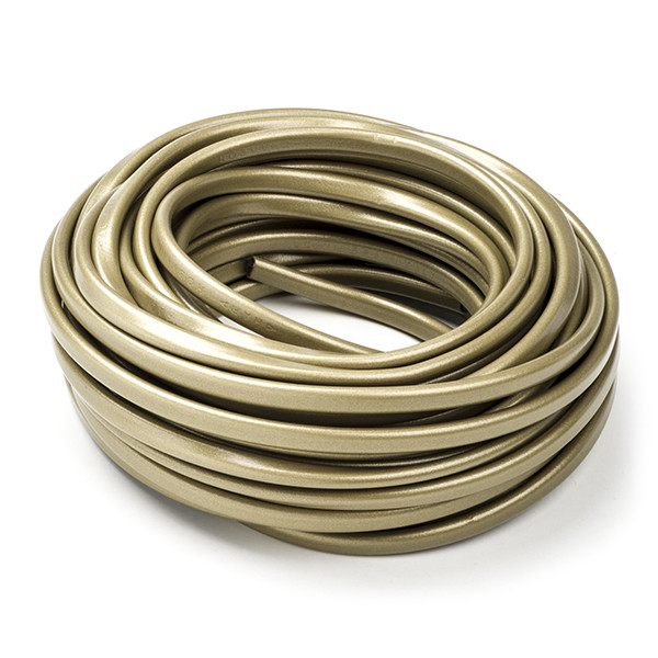 ProCable Huishoudsnoer | 2x 0.75 mm² | 10 meter (Plat, Goud) 0303034 K180002017 - 1