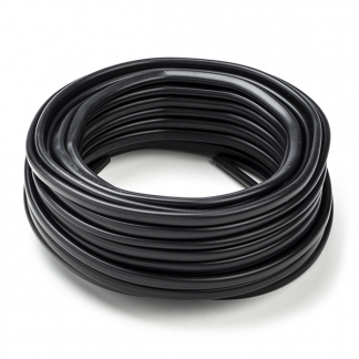 ProCable Huishoudsnoer | 2x 0.75 mm² | 10 meter (Plat, Zwart) 0303041 K180002015 - 1