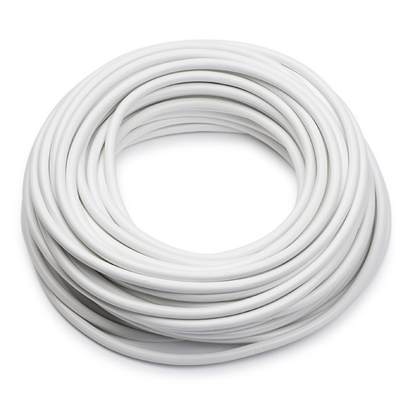 ProCable Huishoudsnoer | VMvS | 2x 0.75 mm² | 20 meter (Wit) 0303074 K180002010 - 1