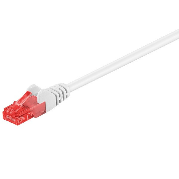ProCable Internetkabel | Cat6 U/UTP | 5 meter (Wit) 68637 K8100WS.5 A010605206 - 1