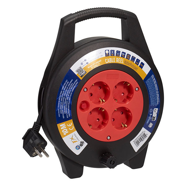 ProCable Kabelhaspel | ProCable | 10 meter (4-voudig, IP20, 3x 1.5 mm²) KT1000260 K170105994 - 1