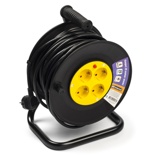 ProCable Kabelhaspel | ProCable | 25 meter (4-voudig, IP20, 3x 1.5 mm²) 41057 K150305412 - 1
