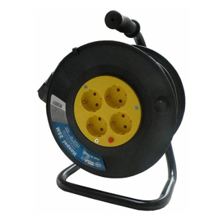 ProCable Kabelhaspel | ProCable | 25 meter (4-voudig, IP20, 3x 1.5 mm²) 41057 K150305412 - 2