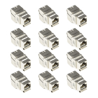 ProCable Keystone RJ45 | Cat6a S/FTP | 12 stuks (Zink, Trekontlasting)  W060700039 - 1