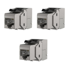 ProCable Keystone RJ45 | Cat6a S/FTP | 3 stuks (Klasse EA)  V090603054 - 1