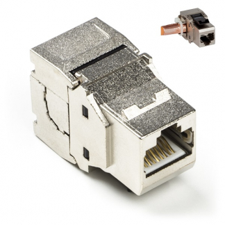 ProCable Keystone RJ45 | Cat6a S/FTP (Gehoekt, Klasse EA) E-20074 K090603051